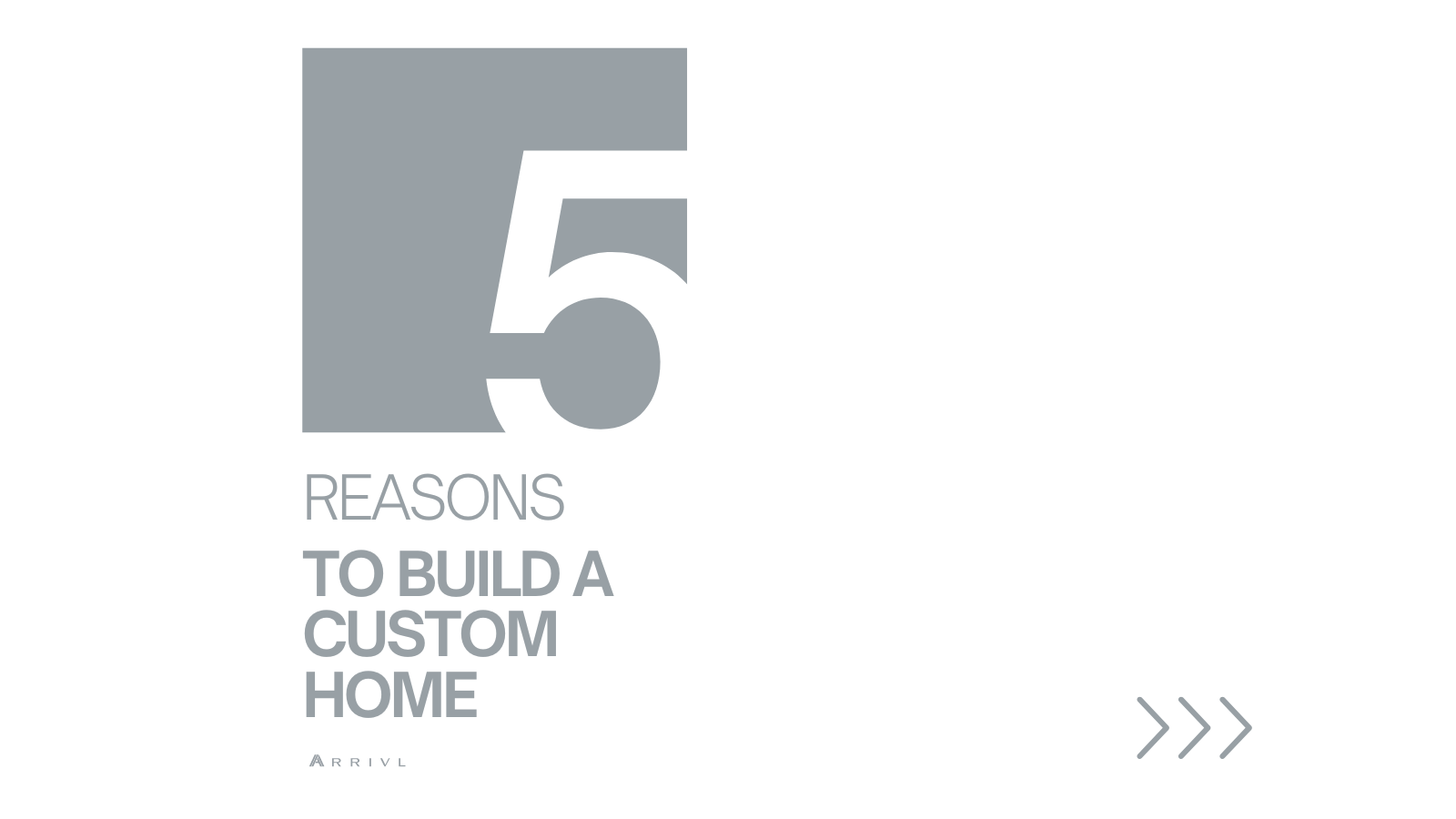 5 Reasons To Build A Custom Home 